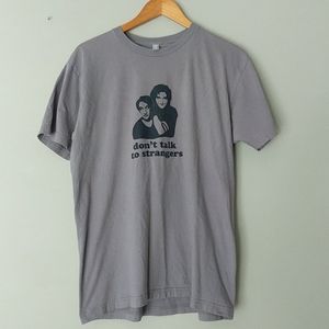 Perfect strangers "Don't talk to strangers" tshirt